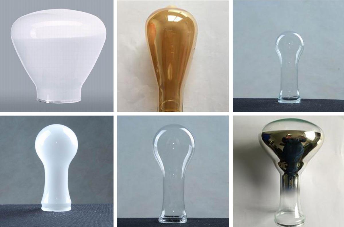 Lampenschirm aus Glas / Glasschirm der Lampen