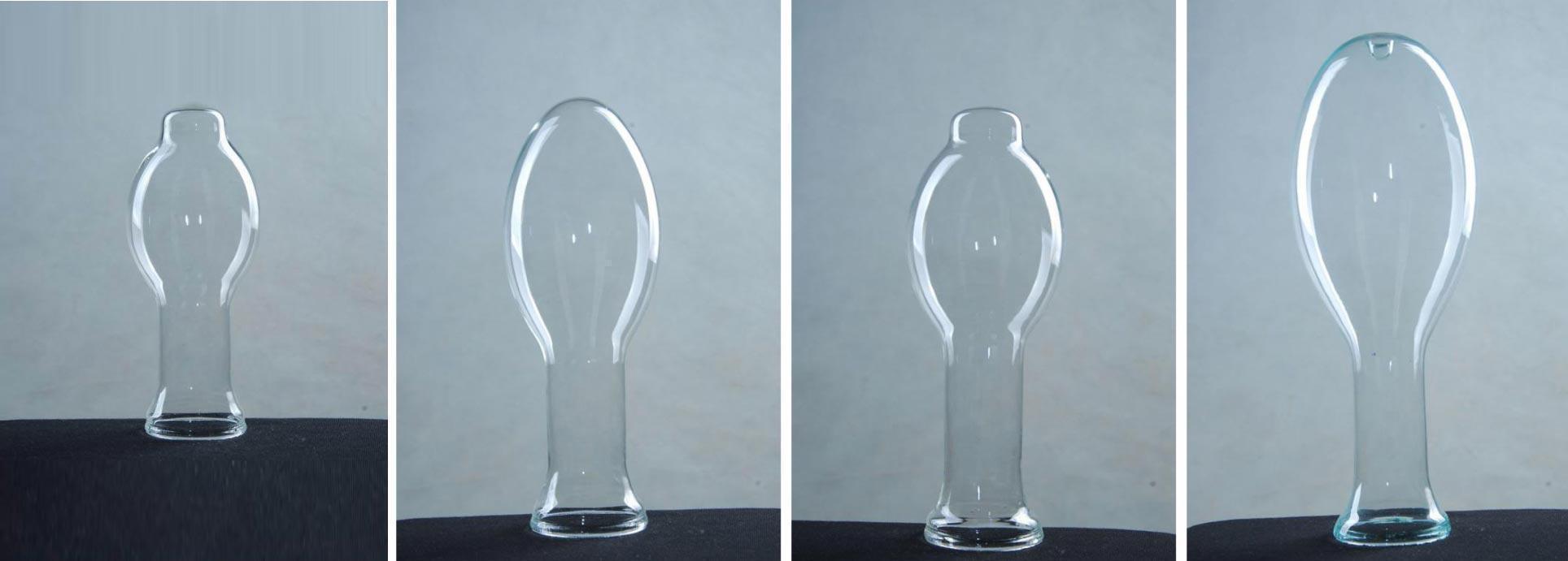 Lampenschirm aus Glas / Glasschirm der Lampen