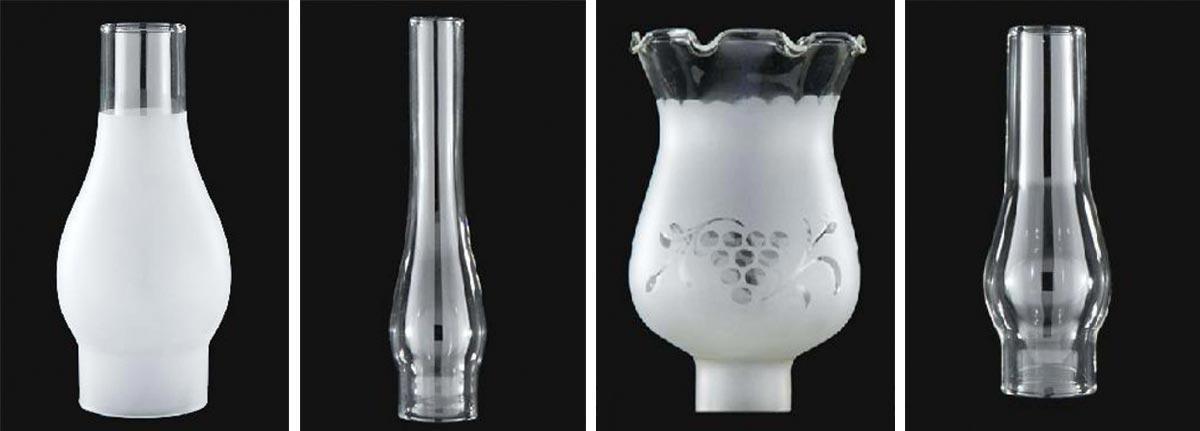 Lampenschirm aus Glas / Glasschirm der Lampen