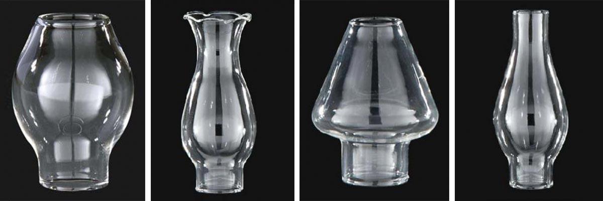 Lampenschirm aus Glas / Glasschirm der Lampen