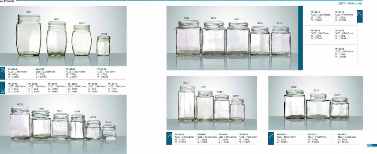 Glas-Kochgeschirr und Glas-Geschir