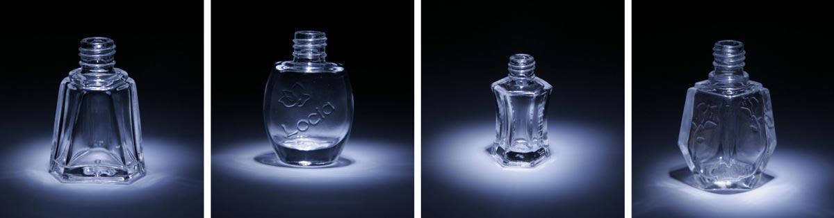 Glas-Kosmetikbehälter