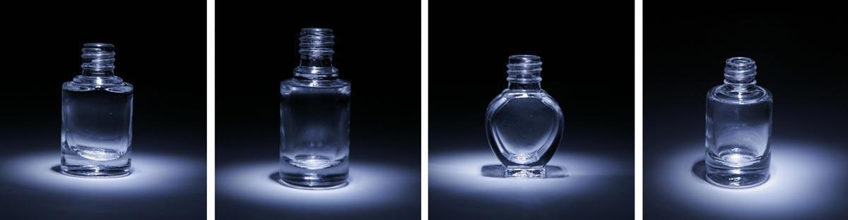 Glas-Kosmetikbehälter