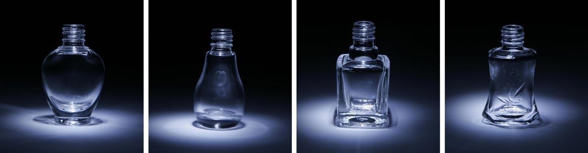 Glas-Kosmetikbehälter